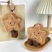 British Fun Star Biscuit Doll Christmas New Five Pointed Star Plush Soothing Doll Key Chain Bag Pendant_voghion.com
