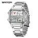 Men And Women's Jewelry Multifunctional Digital Analog Watch With Temperature Measurement, Alarm, Waterproof, And Sport Features For Teens And Adults_voghion.com