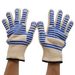 Microwave Anti-Scald Five-Finger Flexible Kitchen Non-Slip Heat-Resistant Oven Gloves Baking BBQ High Temperature_voghion.com