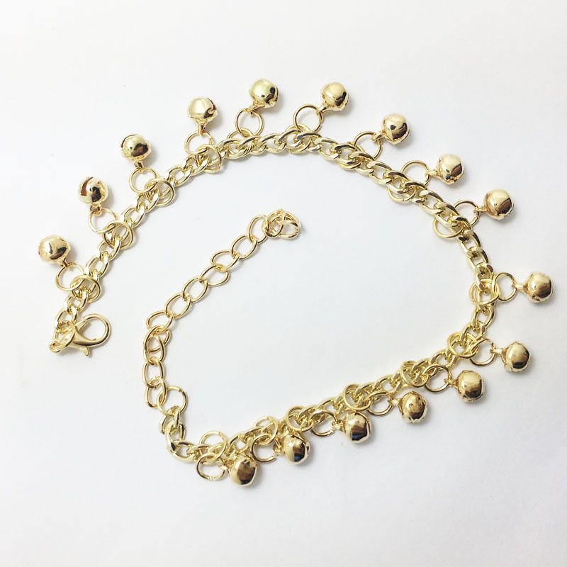 Trendy Multi-layer Bell Anklet_voghion.com