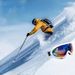 Professional Goggles Protective For Men And Women, Prescription-Compatible, Adult Ski Equipment Set, Double-Layer_voghion.com