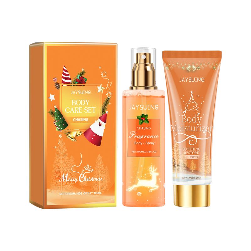 Sada pro péči o tělo s vůní Christmas Chase, hydratační a zvlhčující tělová péče pro hladkou a omlazující pokožku_voghion.com