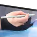 Zwei-Finger-Handschuhe zur Handflächenabweisung von Ariss zum Zeichnen von Stift-Displaypapier, AR-Malerei, Skizzieren von iPad-Bleistiftgrafiken_voghion.com