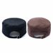 Moda 1PC Moda Uomo Donna Cinque Colori Unisex Regolabile Classico Stile Semplice Piatto Vintage Cappello Esercito Cadetto Militare Pattuglia Berretto_voghion.com