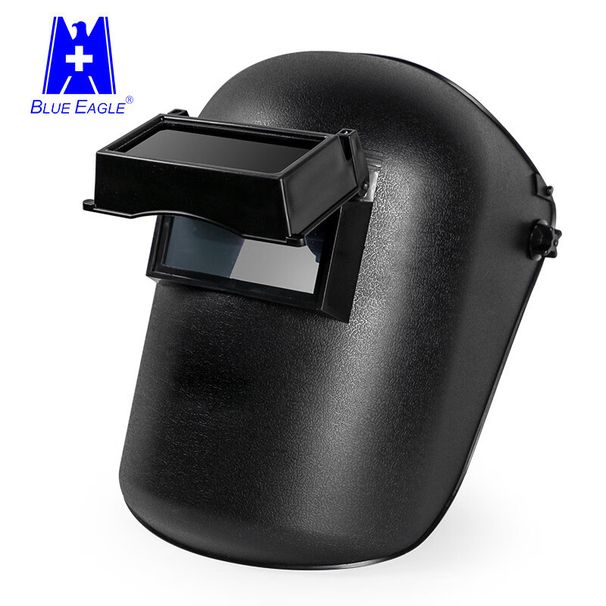 Blue Eagle 633P fejre szerelhető hegesztő arcvédő a szemkárosodás megelőzésére, valamint az arc és a szem védelmére. Argon ívhegesztő hegesztősisak fejre szerelhető_voghion.com