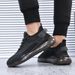 Unbeatable Quality 2025 Spring New Men's Fly Woven Breathable Coconut Flat Bottom Lightweight Sports Shoes For Men_voghion.com