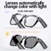 1080P HD Smart Glasses Color-changing Lens Bluetooth AI GPT Camera Call Voice Assistant Translate Identify Objects Smart Glasses_voghion.com
