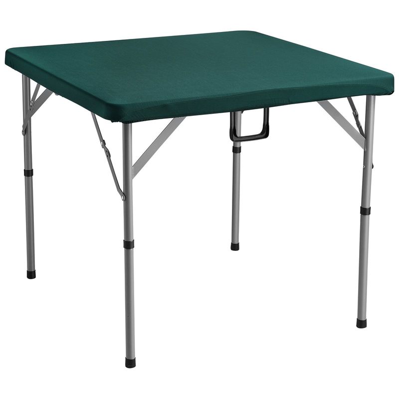 VEVOR Mahjong Table Fold-in-Half 4 Player Card Table & Wear-Resistant Tabletop_voghion.com