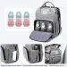 Mommy Diaper Bags Baby Bed Mother Large Capacity Nappy Milk Bottle Backpacks With Changing Mat Convenient Baby Nursing B_voghion.com