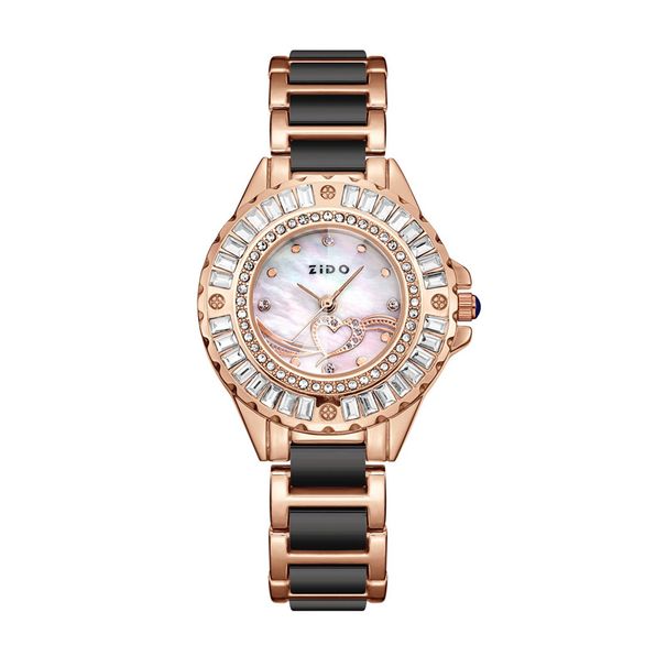 Orologio al quarzo da donna alla moda, elegante e versatile, con cielo stellato tempestato di diamanti, stile dea_voghion.com
