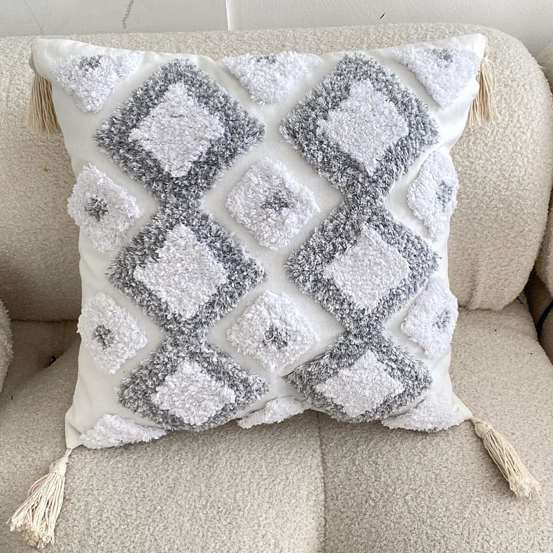 Modern Geometric Throw Pillow Set - Unique Shape Decorative Cushions For Sofa/Bed_voghion.com