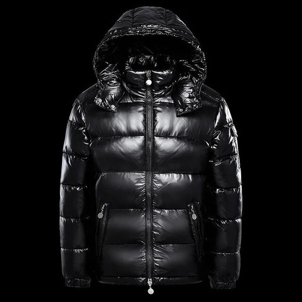 2025 Fashion Herren Daunen Jacke Weiße Enten Haube Warm Glänzende Männer Glänzend Schwarz Rot Gepolstert Flauschigen Mantel Mann Winter Puffer Frauen_voghion.com