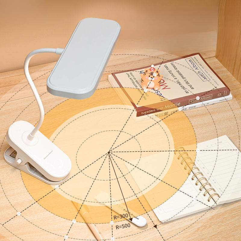 LED-lamp met clip voor oogbescherming voor kinderen, oplaadbaar en plug-in, geschikt voor leestafels in studentenhuizen_voghion.com