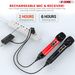 5 Core Wireless Microphones Pair UHF Professional Handheld Microfonos Inalambricos Dual Cordless Mic System for Karaoke Singing Wedding DJ Party Speec_voghion.com
