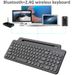 Teclado sem fio Bluetooth Mini Universal 2.4G Gamer para Windows Android IOS Tablet iPad PC Acessórios_voghion.com
