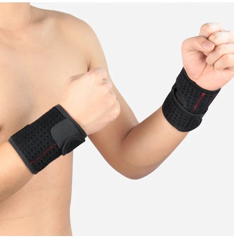 Wrist protection aluminum spring support pressure, wrist cover for basketball, volleyball, fitness, weightlifting, and_voghion.com