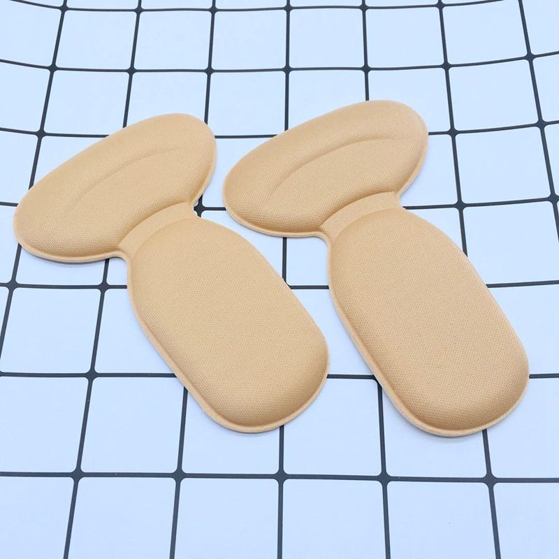 T Shaped Heel Stickers, Foam Two In One Heel Pads, Anti Wear Heel Stickers, Improve Shoe Slippage, Adjust Shoe Size To Half A Size Larger_voghion.com