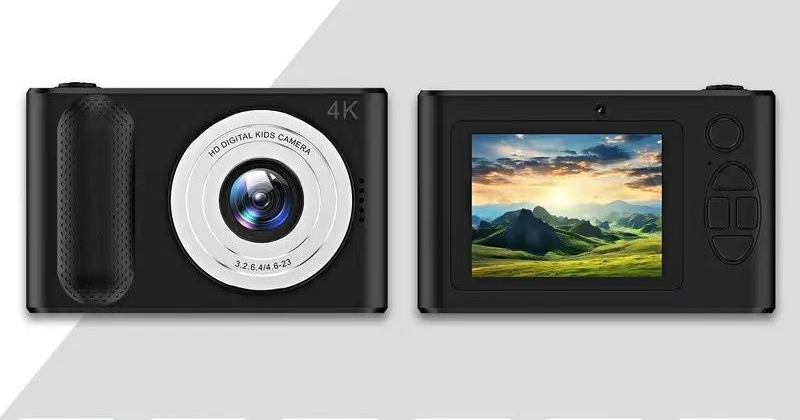 Cámara digital HD Pixel de nivel básico, compacta, para estudiantes, campus, fotografía, viajes_voghion.com