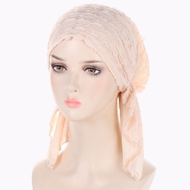 new solid color cow louver pullover hat curved pullover hat can hide hair Baotou hat_voghion.com