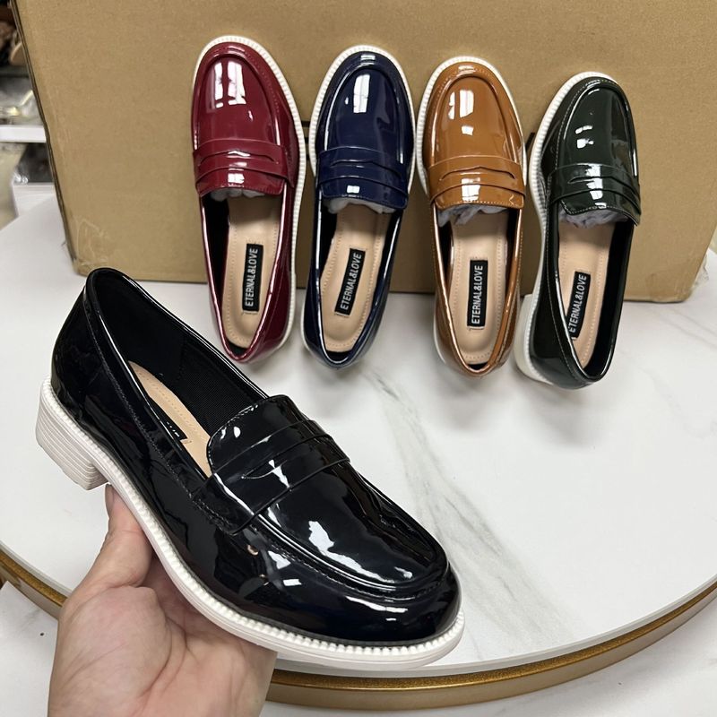 Mocassins classiques confortables à semelle plate pour femmes, chaussures plates originales_voghion.com