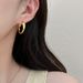 S Silver Needle Niche Ins Minimalist Cold Style Design Sense Trendy Hoop Earrings For Women_voghion.com