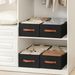 Extra-Large Foldable Storage Bins With Reinforced Frame - Heavy-Duty Organizer For Toys Books & Clothes (Collapsible Multi-Purpose Home & Closet Use)_voghion.com