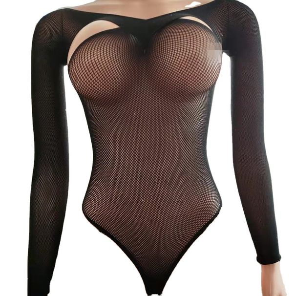 Sexy langarm sexy unterwäsche net kleidung für frauen_voghion.com