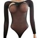 Sexy langarm sexy unterwäsche net kleidung für frauen_voghion.com