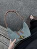 2024 Autumn Winter New Wandering Planet Shoulder Versatile Handbag Niche Denim Underarm Bag_voghion.com