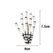 1–4 Stück Halloween-Skeletthände, Knochenkrallen-Haarspange, weiße Party-Haarnadeln, Skelettkralle, zum Dekorieren von Festivals, Versammlungen, Styling-Werkzeug_voghion.com