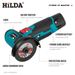 HILDA 12V Cordless Brushless Angle Grinder - 3 Inch Mini Electric Grinder With Lithium Battery, Lightweight & Powerful For DIY & Home Use_voghion.com