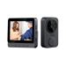 Wireless Video Doorbell With 1080P HD Display, USB-Powered, Two-Way Audio, No WiFi Needed, For Home & Office_voghion.com
