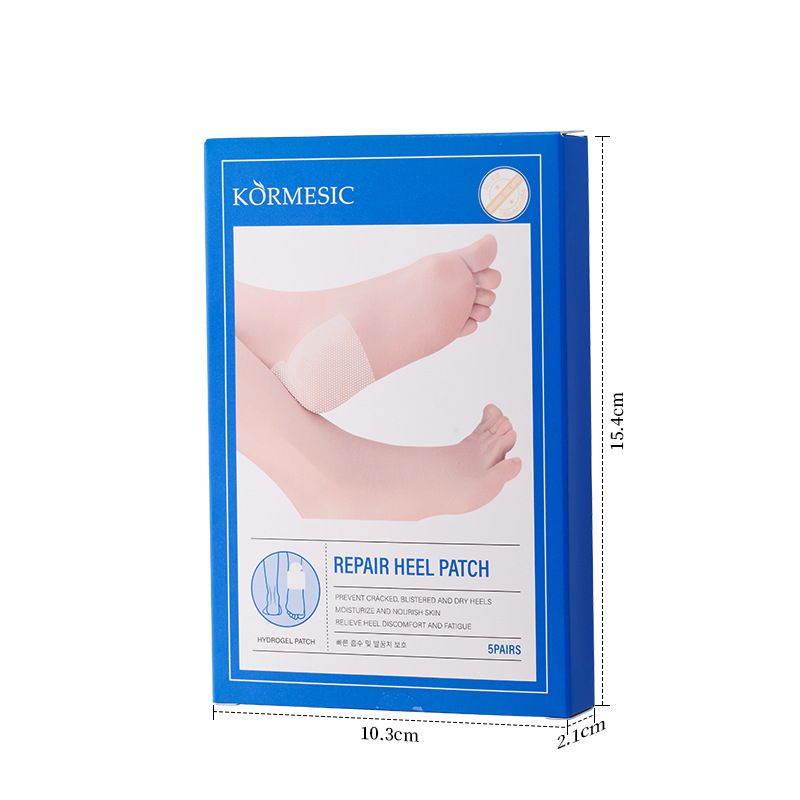KORMESIC Hydrogel Ferse Patch1 Box 7g/paar X5 Tabletten Fuß Pflege_voghion.com