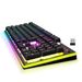 Tastiera da gioco illuminata a membrana wireless 2.4G adatta per l'uso in ufficio su computer desktop e laptop_voghion.com