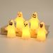 Decoration Ornament Pendant Handheld Small Ghost Night Light Trick-or-Treat Halloween Party Prop_voghion.com