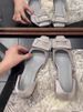 Sheepskin Version~French Style Elegant Satin Square Toe Rhinestone Sandals For Women 2025 Summer New Commuting Black_voghion.com
