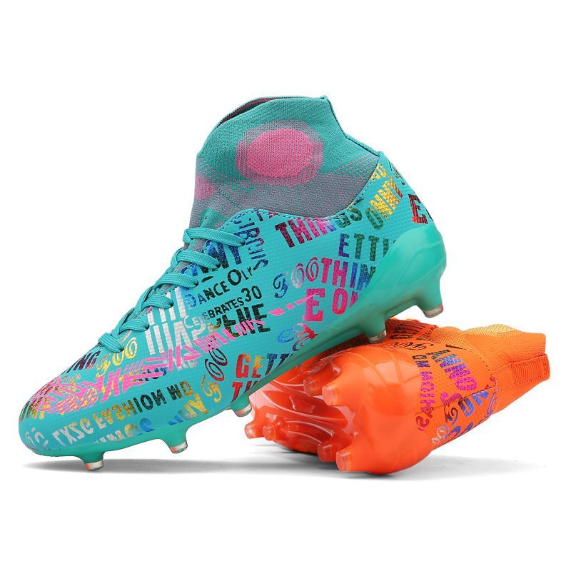 mit langen hohe Erwachsene, modisch, atmungsaktiv, geschredderte Spikes, Fußballschuhe für Herren, große Größe_voghion.com