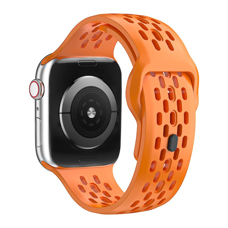 Silikonarmband för iWatch-rem 44mm 45mm 49mm 40mm 41mm 38mm 46mm 42mm Sport Correa iWatch-serien SE 10 9 8 7 6 5 4 Ultra 2_voghion.com