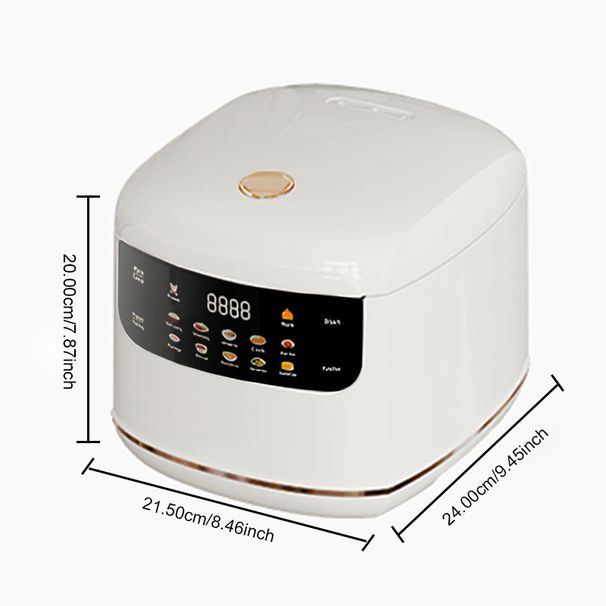 110V Mini Electric Rice Cooker 1-3 People 2L Multi Cooker Non-Stick Pot Smart Mechanical MultiCooker Steamed Rice Pot For Home_voghion.com
