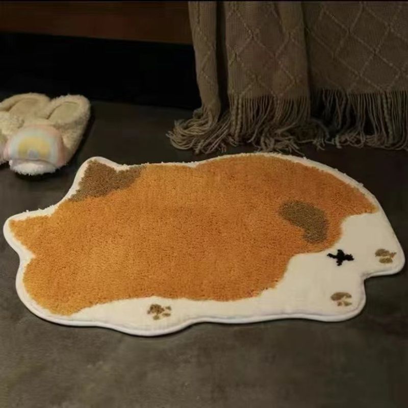 Cartoon Absorbent Non-Slip Entrance Door Bedroom Doorway Carpet Bathroom Bath Mat_voghion.com