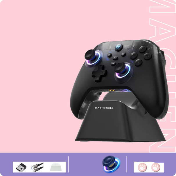 Controller di gioco a tre modalità Mechanic G3V2 per computer, cellulare, Bluetooth, doppio, Shadow Wonderland, Minecraft, PC_voghion.com