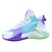 Men's Basketball Shoes 2025 Spring And Autumn New Colorful Mesh High-top Running Sneakers_voghion.com