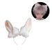 COSPLAY Ohren Tier Ohr Stirnband Kaninchen Karneval Handgemachte Pelzigen Party Kostüm Teufel Beast Großhandel_voghion.com