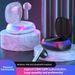 TWS HD Voice Wireless Bluetooth Headset Kopfhörer Lade Ohrhörer Schwarz Weiß_voghion.com