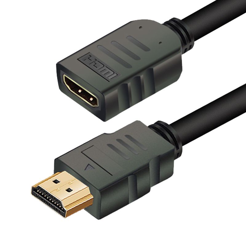 HDMI pikenduskaabel isane ja emane 0,5 m HDMI 4K 3D 1,4 v HDMI pikenduskaabel HD-teleri LCD-teleri sülearvuti PS3 projektori jaoks_voghion.com