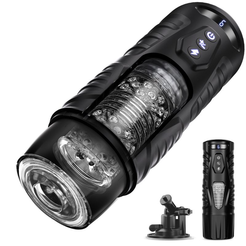 Darth Vader Automatic Plane Cup APP Interactive Men's Exercise Fully Automatic Retractable Rotating Masturbator Sex Toys_voghion.com