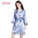 CurveGlow RYYD Nightgown - Plus Size Ice Silk|Multi-Function Sleepwear_voghion.com