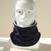 Cache-cou d'hiver pour homme - Écharpe polaire thermique pour cyclisme et activités de plein air (conception coupe-vent double couche)_voghion.com