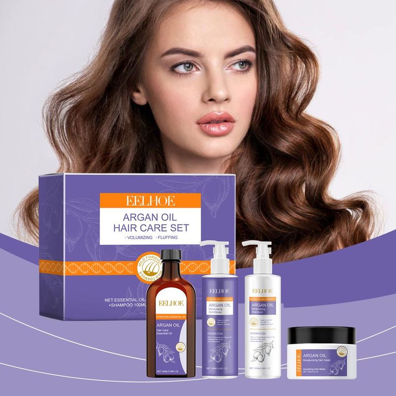EELHOE Argan Oil Hair Care Set Dropshipping Products_voghion.com