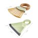 Desktop Cleaning Broom Dustpan Set Mini Handy Dust Cleaning Sweeping Brush Dustpan for Table Desk Keyboard_voghion.com